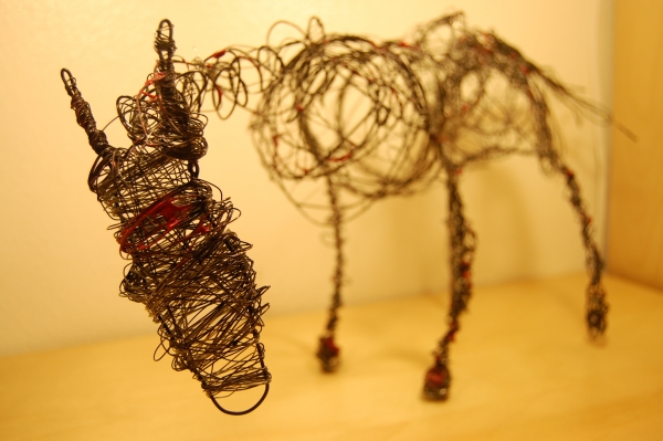 Creation of line horse: Step 1